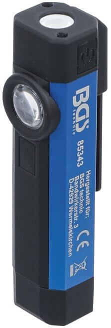 Lampe UV baladeuse en aluminium 2,5 W BGS ; BGS technic (85343)