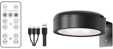 Uplift Picks GalleryEase No Drill Magnetic Rechargeable Picture Light black 3 Color (1 Pc)