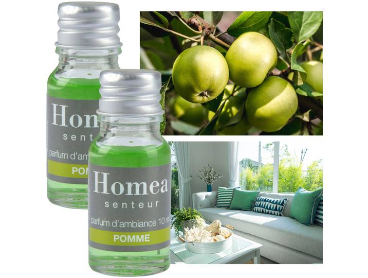2er-Set Duftöl Grüner Apfel, Raumduft, je 10ml