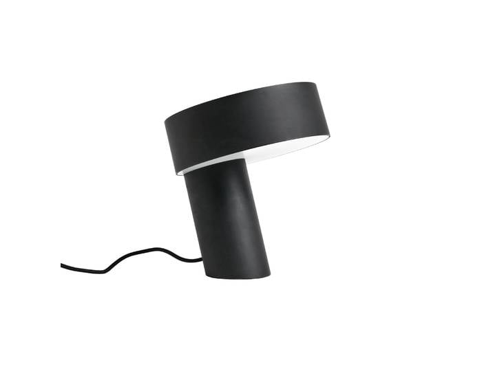 Hay - Lampe de table Slant - Noir - Fonte - Designer Branch