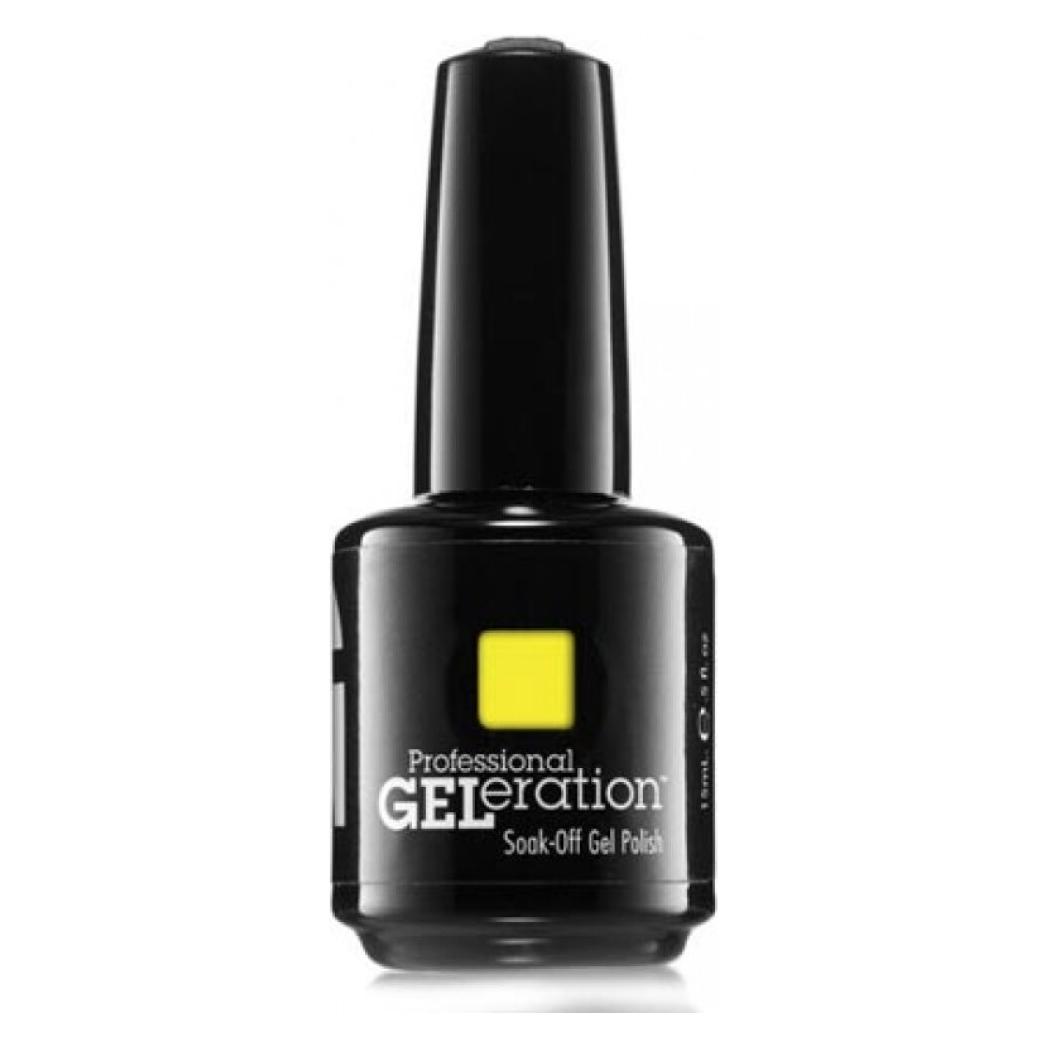Jessica Cosmetics GELeration Gel-Nagellack Gelb Blitz (Gelber Blitz, Yellow Lightening, UV-Gel Lack) (41905814)