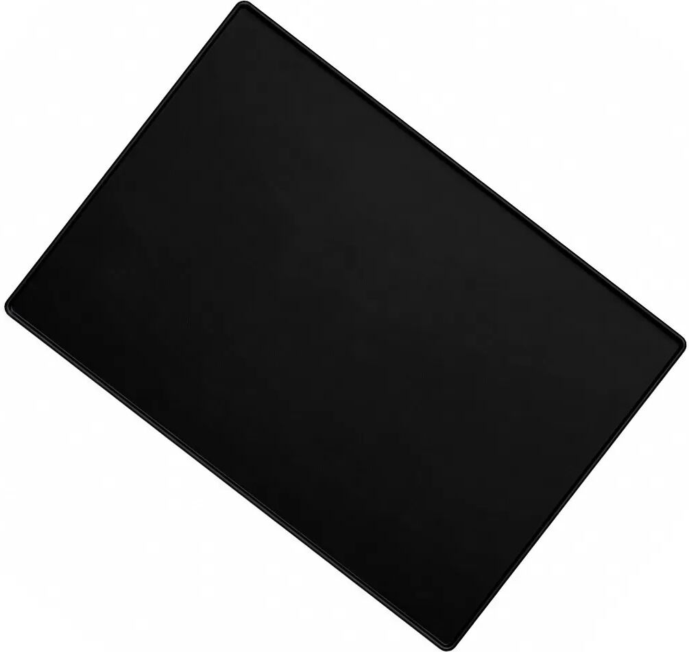 INF Silikon Waschmaschinenmatte - Anti-Vibrations- & Aufbewahrungsunterlage Schwarz