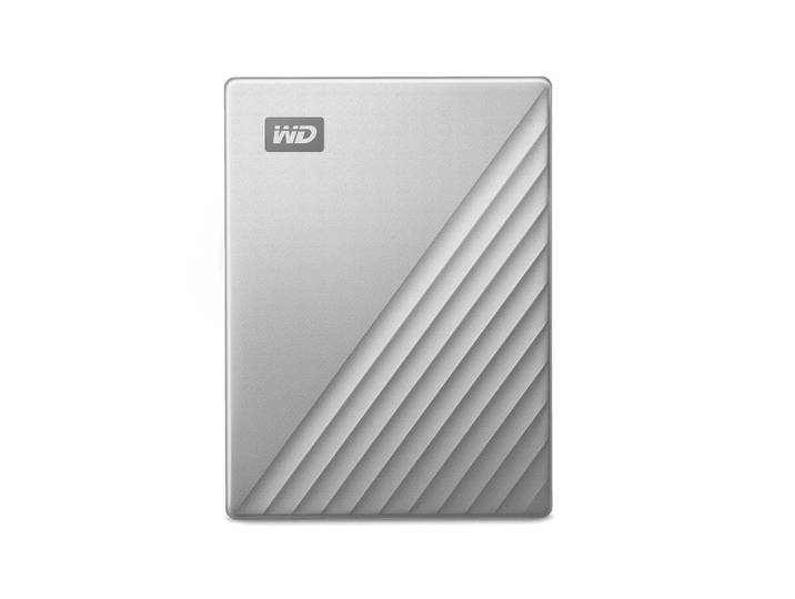 Western Digital My Passport Ultra for Mac, 5000 Go, 3.2 Gen 1 (3.1 Gen 1), Argent WDBPMV0050BSL-WESN