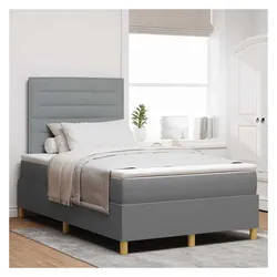 vidaXL, Boxspringbett, Inlenetta (Linien-Design) (120 x 190 cm)
