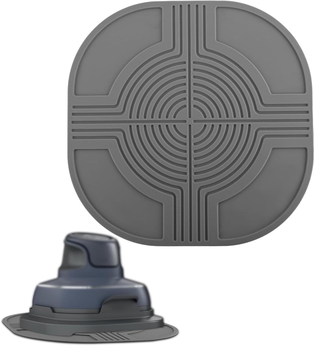 Siliconen Airfryer Coasters, Antislip en Warmtebestendige Onderzetters voor Keuken, Herbruikbare Bescherming voor Airfryer en Aanrecht
