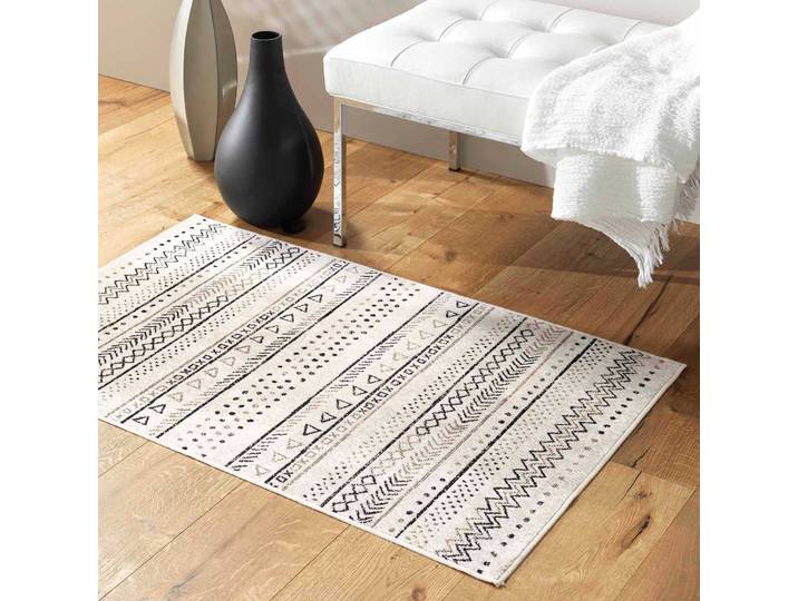 Tapis motif berbère, effet vieilli - Blancheporte