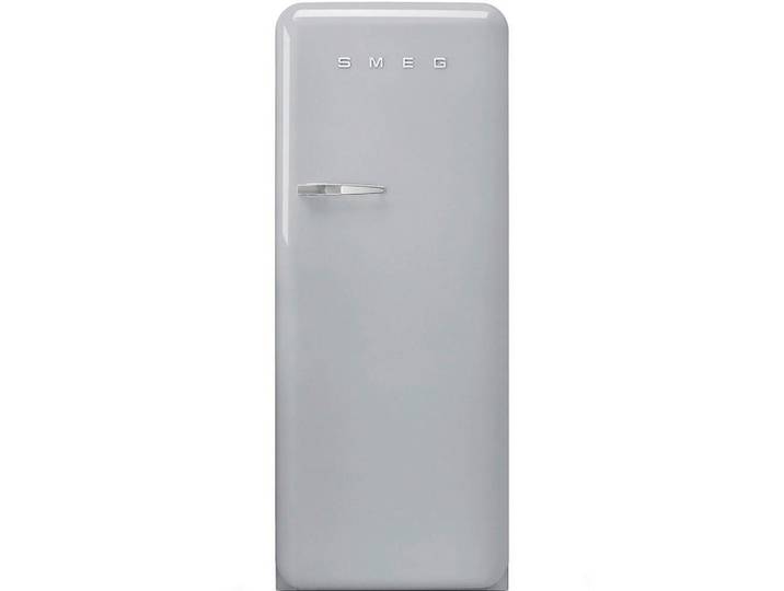 Smeg Kühl-Gefrier-Kombination, Silberfarben, Metall, 2 Schublade(n) Schubladen, C, 60x150x72.8 cm, LED-Innenbeleuchtung, elektronische Temperaturregelung, No-Frost, CoolBox, Null-Grad-Zone, höhenverstellbare Füsse, Küchen, Küchenelektrogeräte, Kühl- & Gefrierschränke, Kühl- und Gefrierkombinationen