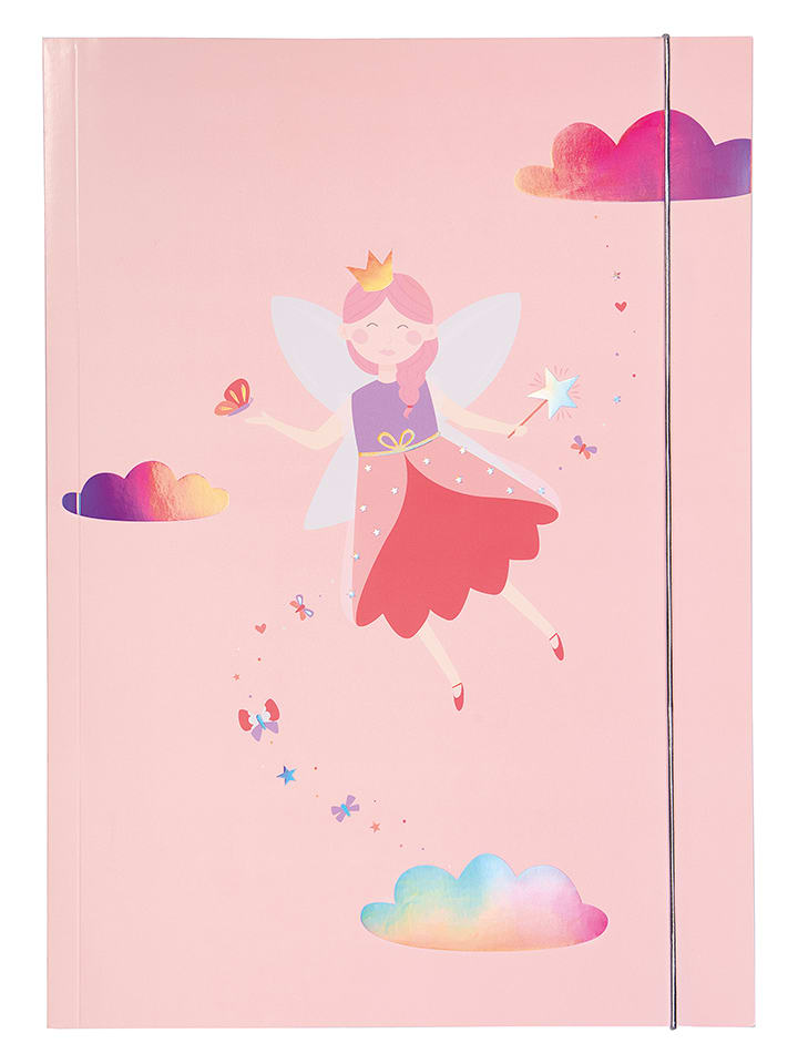 folia PAPER Sammelmappe "Little fairy" in Rosa - onesize