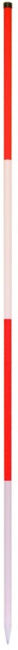 Nedo Tige de référence 2m, acier, pointe ronde, graduation tous les 50cm, début rouge (4016054400914)