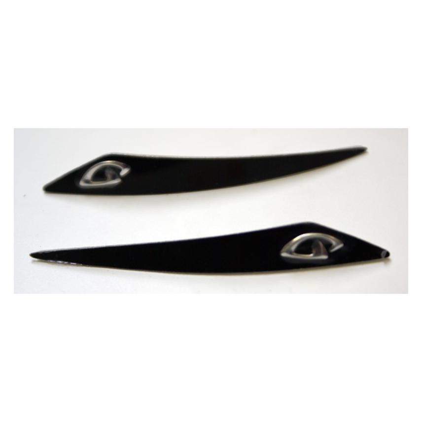 Giro Air Attack Metal Badges Black (neu) (307090-uniw)