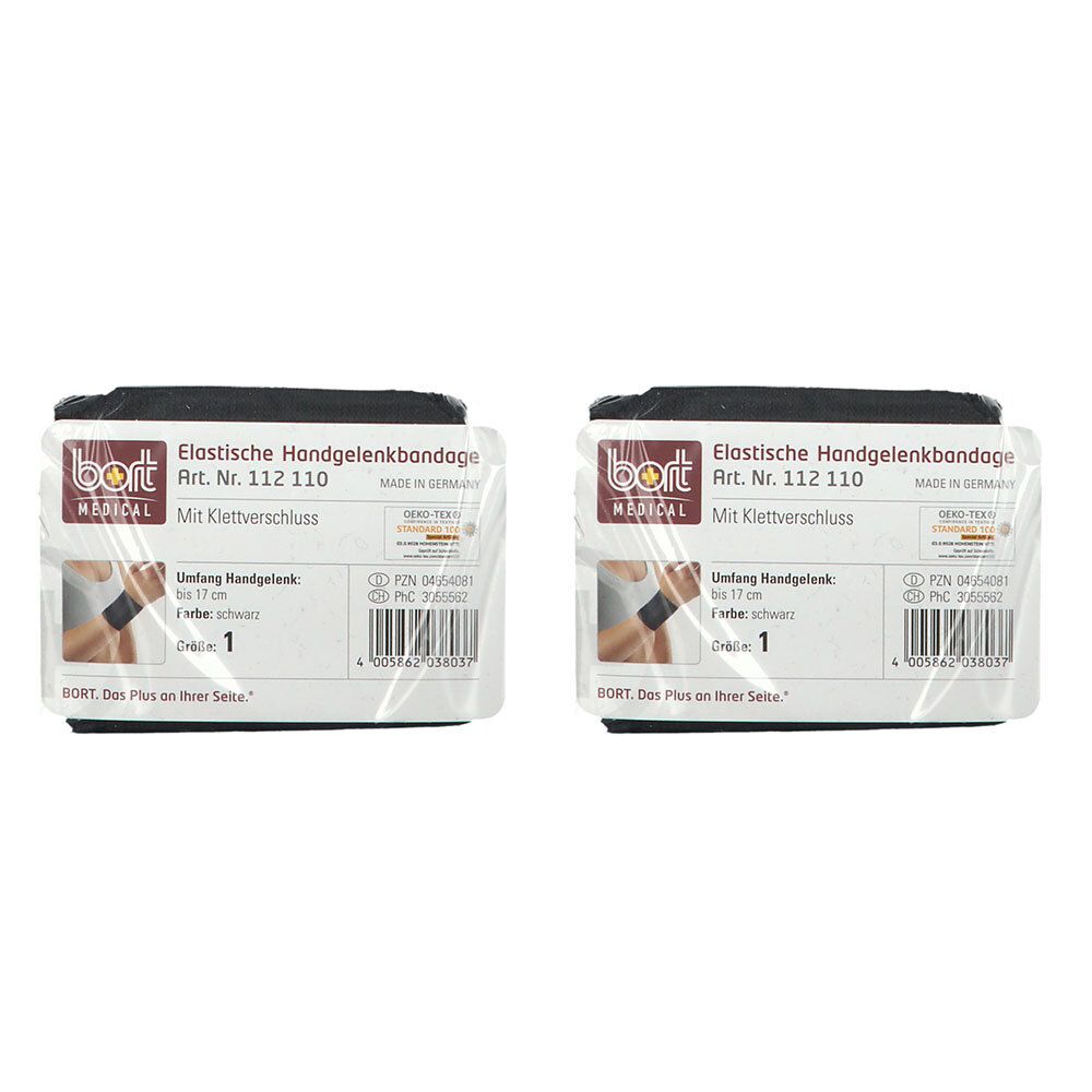 Bort Handg Band Schw GR 1 x2 2x1 St Bandage(s)