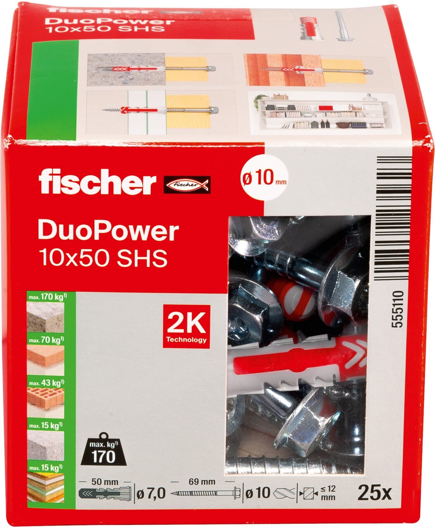 fischer DUOPOWER 10x50 S (555110)