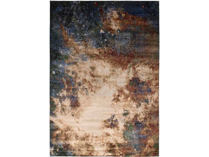 Teppich WK WOHNEN LUXURY FOUR , bunt (multi), B:160cm H:7mm L:230cm, Modal, Polyester, Teppiche, Teppich, fein eingefasst, sowie speziell veredelt, besonders flache Struktur