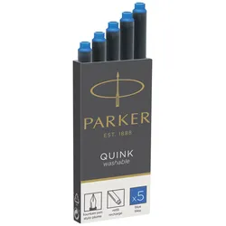 PARKER QUINK Mini-Tintenpatrone königsblau