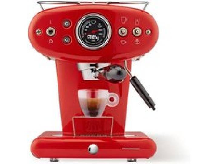 Machine à Café Illy Iperespresso X1 Anniversary Eco Mode - Rouge - 8 Capsules Offerte