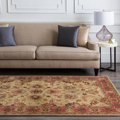 Livabliss Artistic Weavers Nia Handmade Traditional Border Area Rug