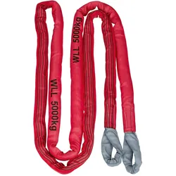 Kerbl, Pannenhilfe, 37704 Abschleppschlinge, Reissfestigkeit 35 t, 4 m, rot