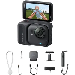 Insta360 GO Ultra Creator Bundle (60p, Bluetooth, WLAN), Action Cam, Schwarz
