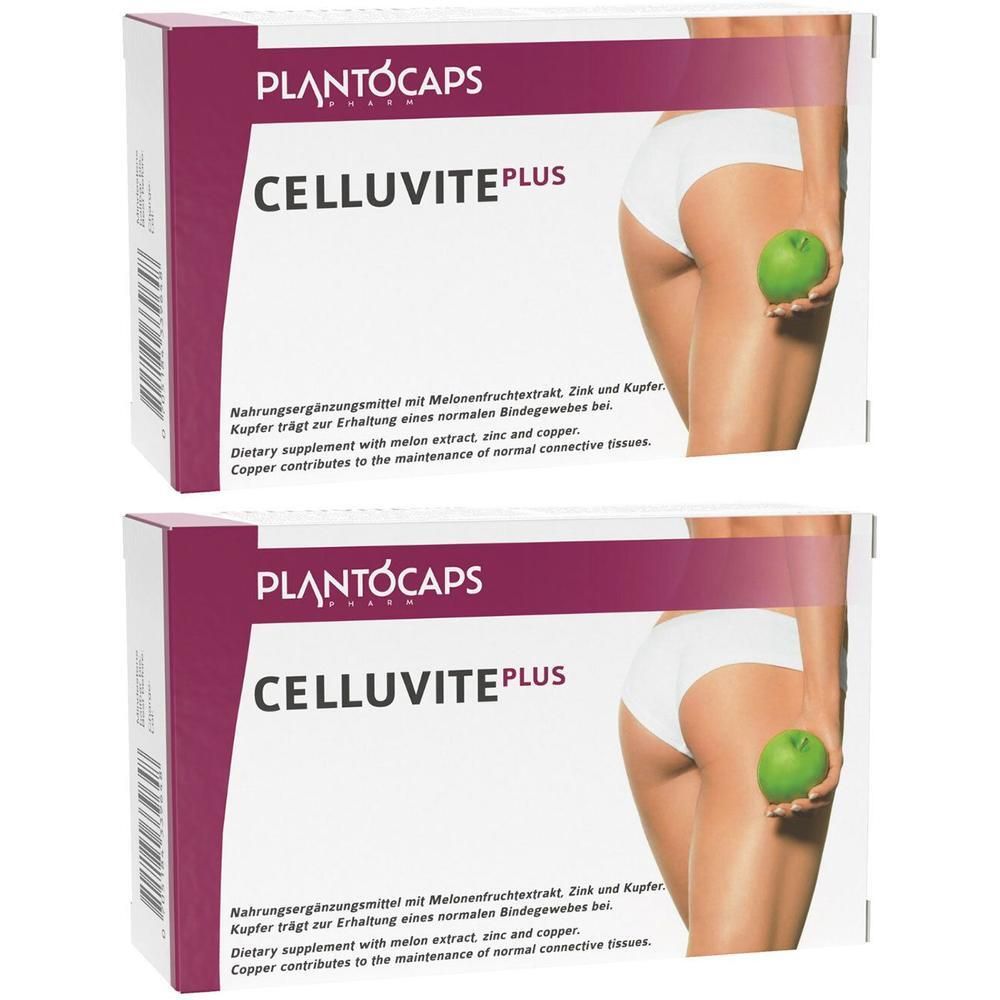 Plantocaps Celluvite Plus Kapseln x2 2x60 St