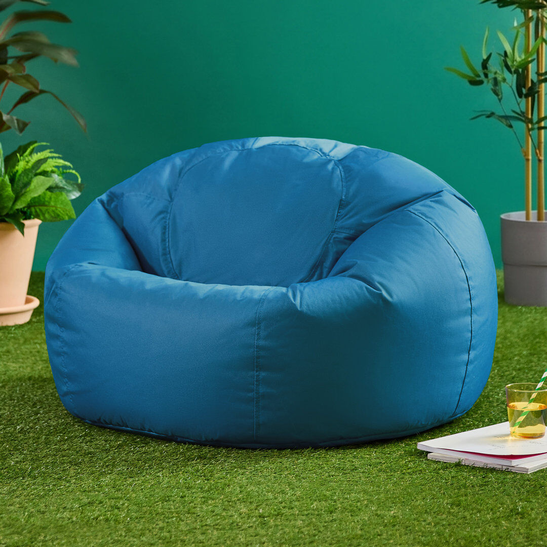 icon Teen Classic Water-Resistant Bean Bag Chair Teal Green Small;Medium
