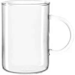 6er-Set Leonardo Kaffeebecher Novo 350 ml Glas Transparent Klar