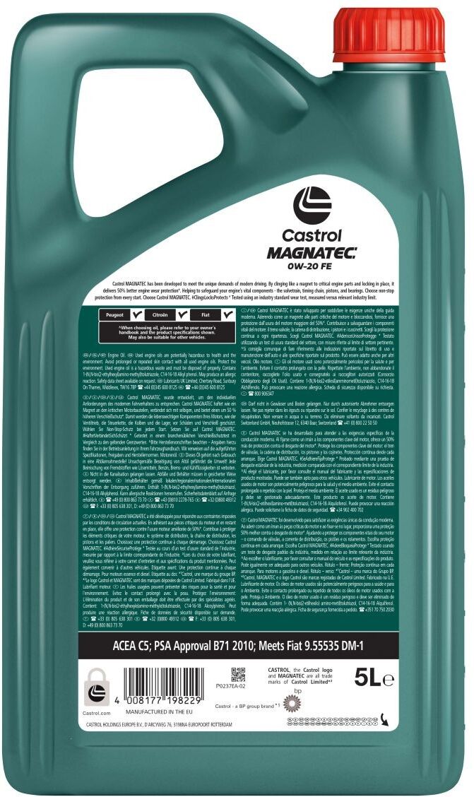 CASTROL 1608A7 Engine oil