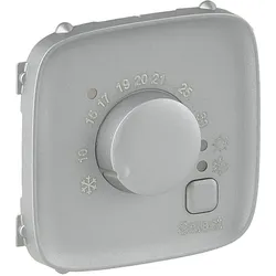 Legrand 755317 Valena Allure elektronisches Raumthermostat Farbe: Aluminium