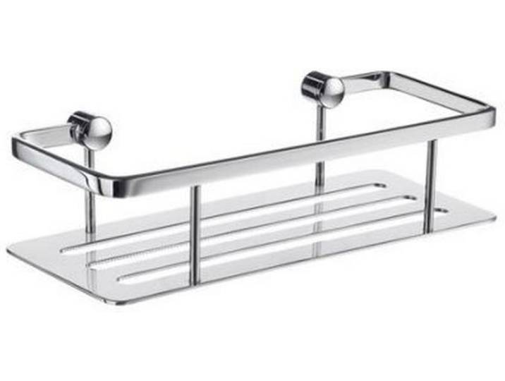 Smedbo Seifenkorb, Chromfarben, Metall, eckig, 25x6x10.3 cm, Badaccessoires, Badaccessoires-Serien
