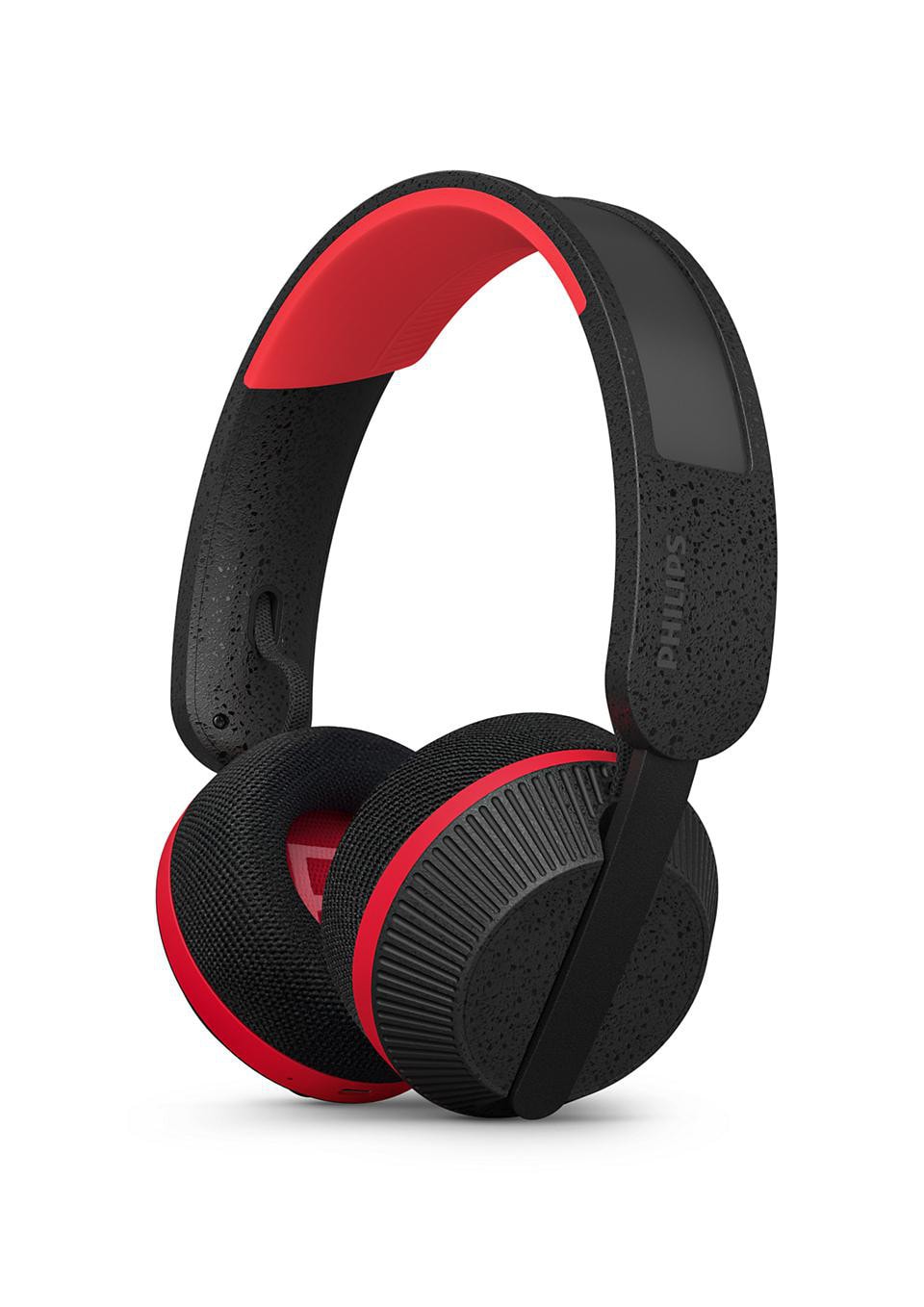 Philips 6000 series TAA6219BK/00 kabellose On-ear Kopfhörer Bluetooth schwarz/rot