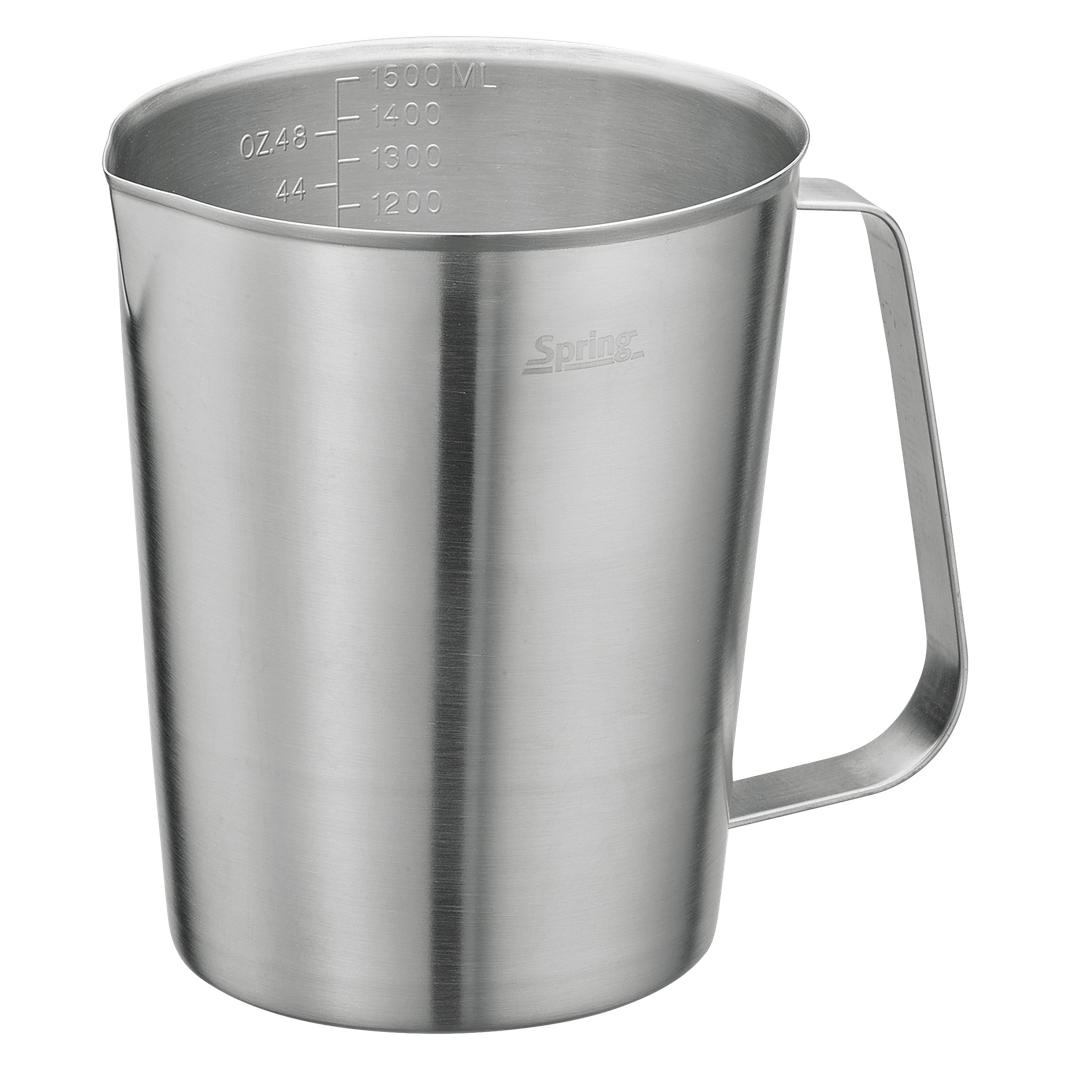 Spring Messbecher 1.5 l ø 13.5x15.5 cm mit Innenskala (1500 ml) (18 8000 60 15-141142.1500)