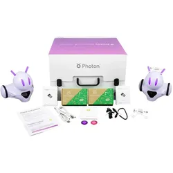 Photon Education MINT Komplettpaket"Robotik & Programmierung" inkl. 2 Roboter, Robotik Kit, Mehrfarbig