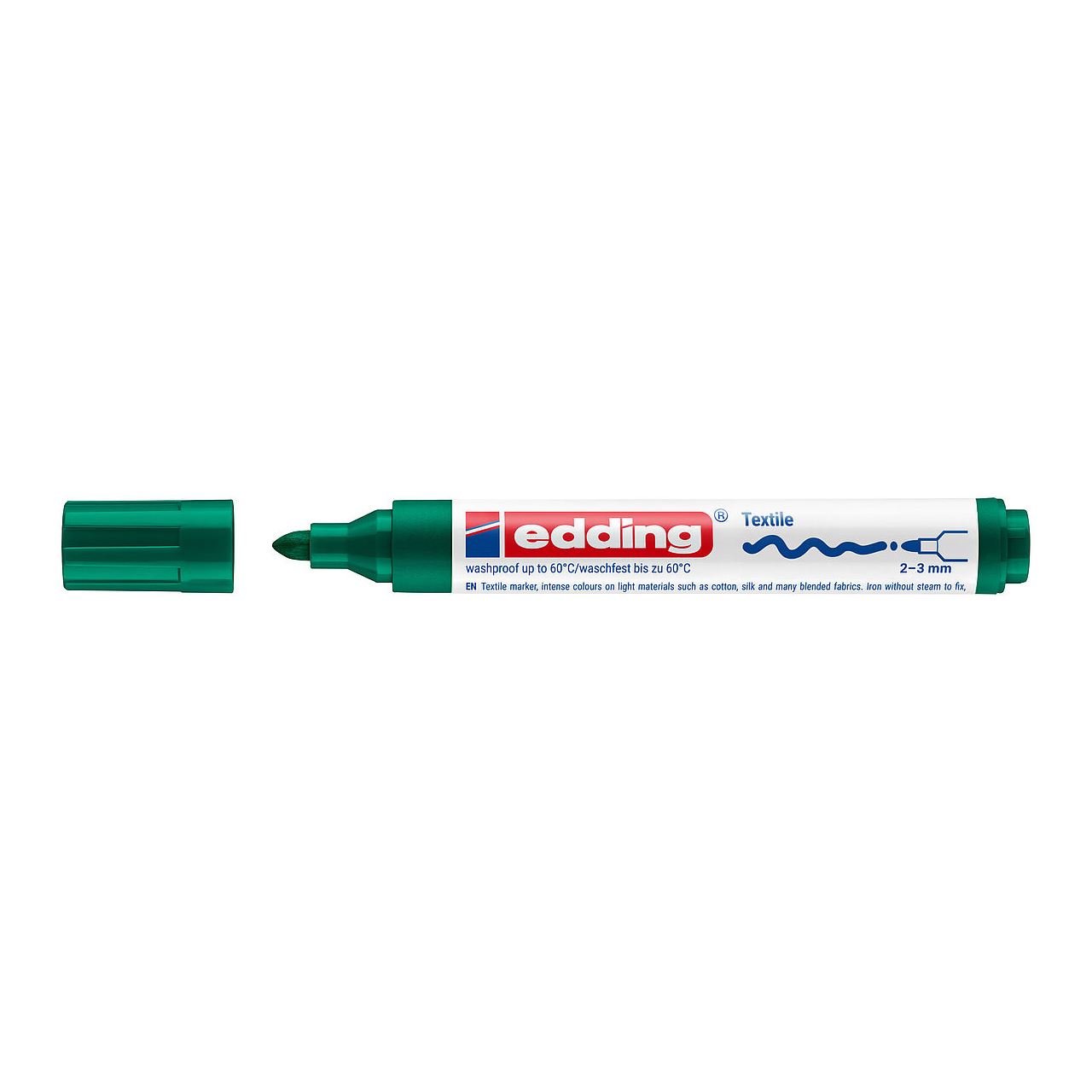 edding 4500 Textilmarker grün 2,0 - 3,0 mm, 1 St. (4-4500004)