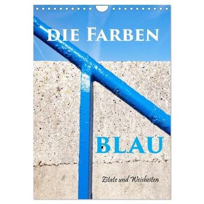 Die Farben blau (Wandkalender 2026 DIN A4 hoch), CALVENDO Monatskalender