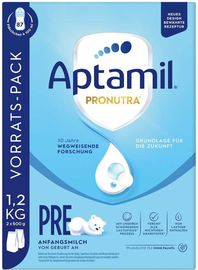 Aptamil Pronutra Pre Anfangsmilch von Geburt an 1200g