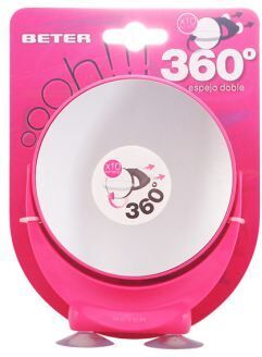 Beter Oooh!!! 360 Double macro mirror with suction cups x10