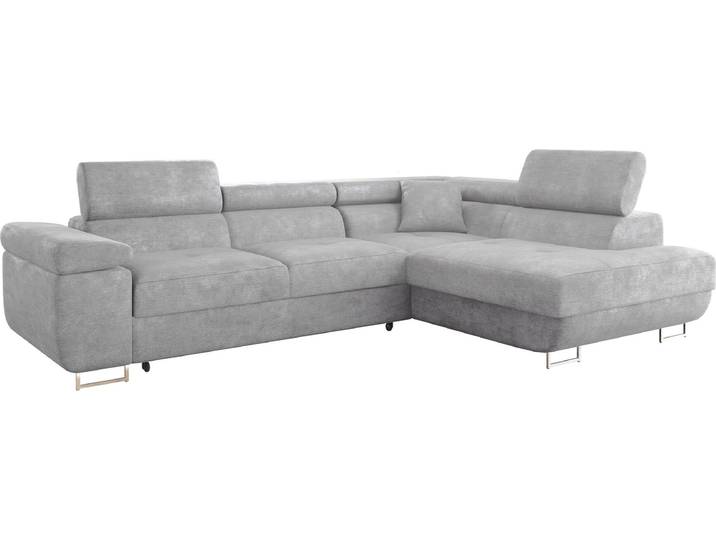 MIRJAN24 Ecksofa Torezio, Stilvoll Eckcouch mit Bettkasten und Schlaffunktion, Moderne Schlafsofa (Lumo 65, Seite: Rechts)
