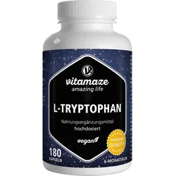 L-Tryptophan 500mg Hochdosiert Vegan 180 ST