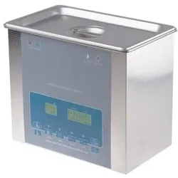 RS PRO Ultrasonic Cleaning Tank 3 Litre, Ultraschallreiniger, Silber