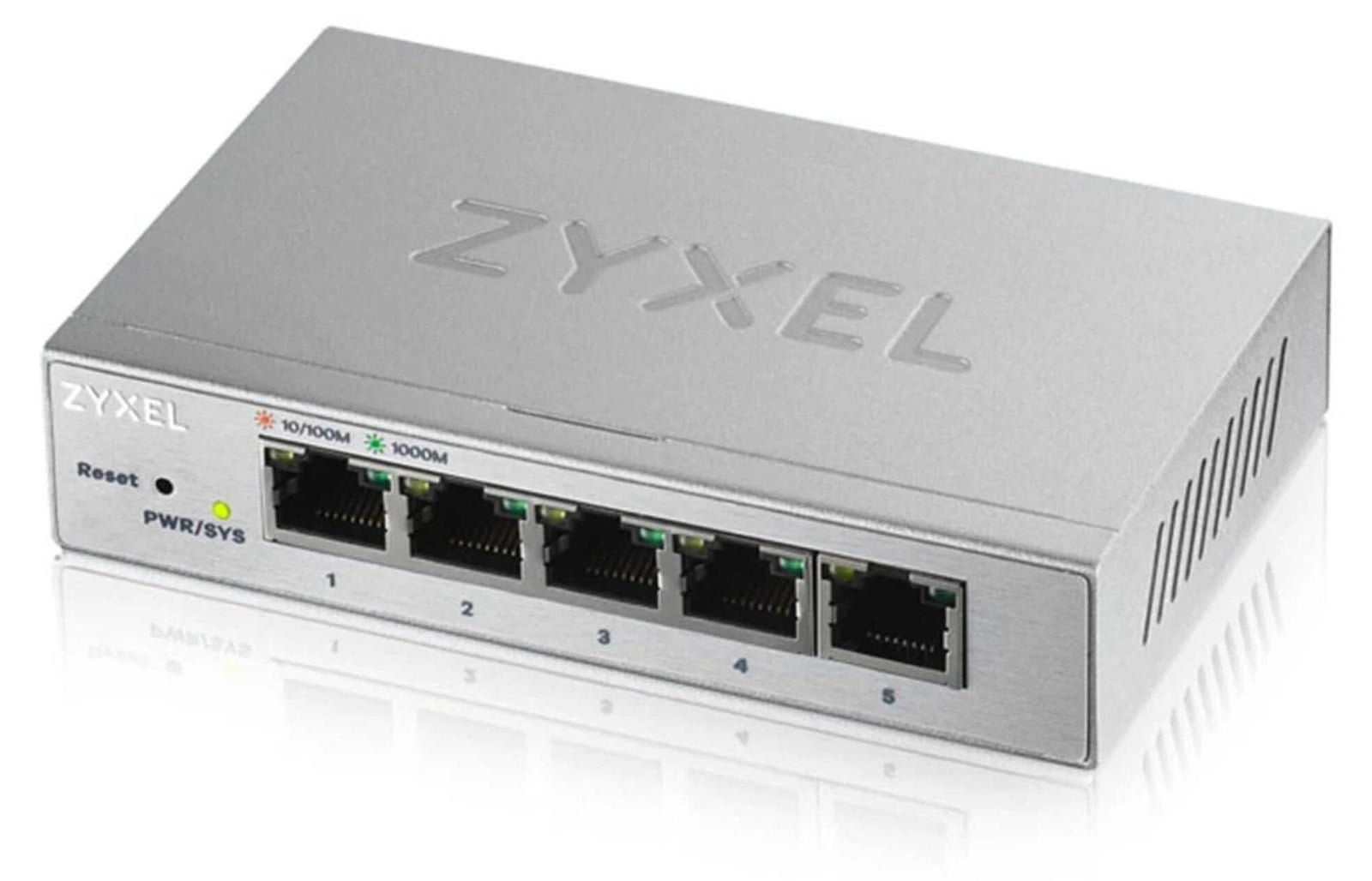 ZyXEL GS1200-5-EU0101F Switch met 5x GE poorten