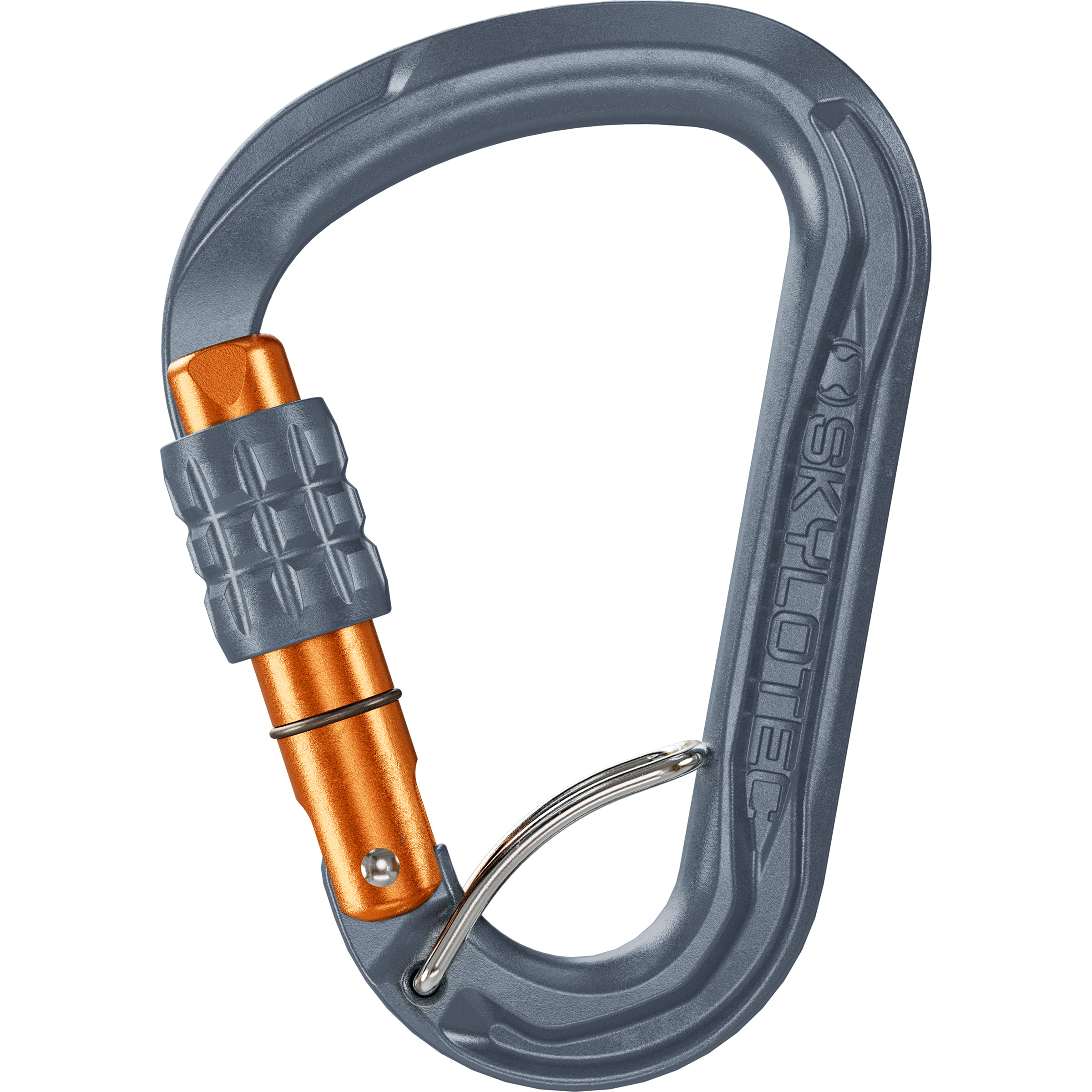 Skylotec Leger Screw Gate Captive Bar Karabiner Karabiner grau Alpinklettern | Eisklettern | Sportklettern