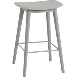 Fiber Hocker 65 cm grau