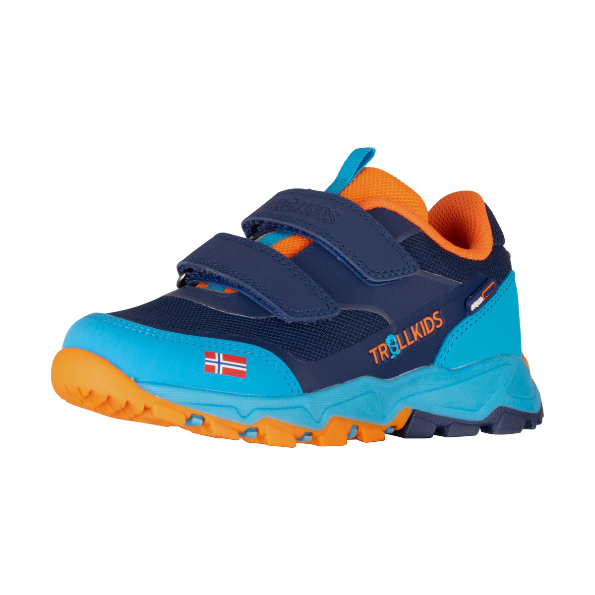 Trollkids Kinder Preikestolen Hiker Schuhe (Größe 37, blau)