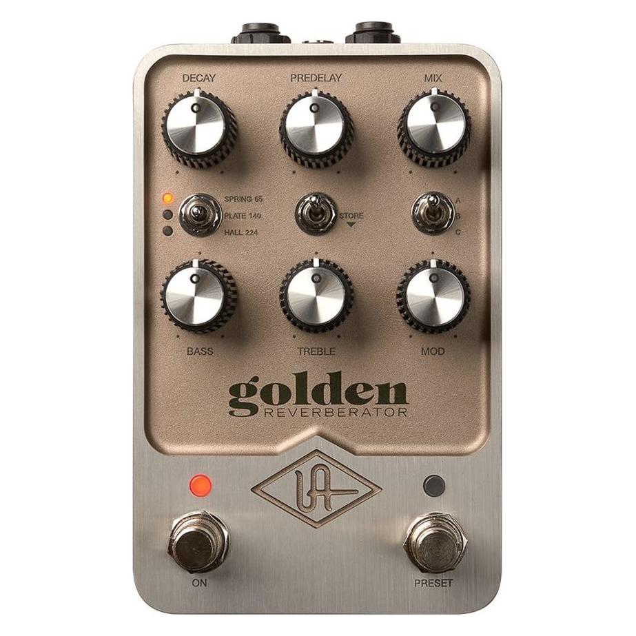 Universal Audio UAFX Golden Reverberator - guitar effect (Gitarre) (UA GPM-GOLD)