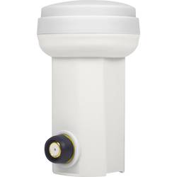MegaSat HD-Profi Single-LNB Teilnehmer-Anzahl: 1 Feedaufnahme: 40 mm vergoldete Anschlüsse, Wetterschutz Weiß 0401072
