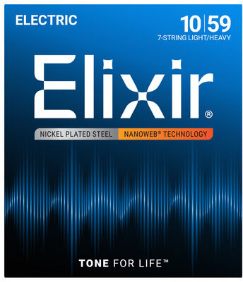 Elixir Nanoweb 12074 Light/Heavy 7