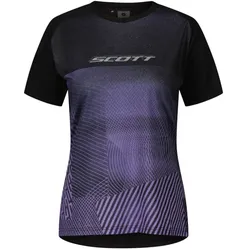 SCOTT T-Shirt Damen Trail Tuned | black / swish purple L
