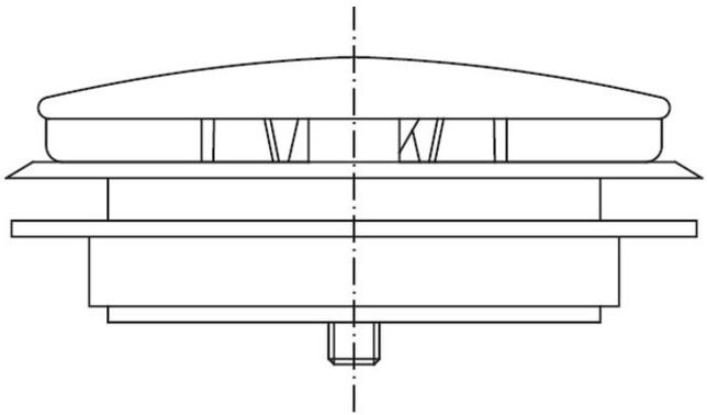 Hoesch Accessoires Vanne d'aération réglable (6837)