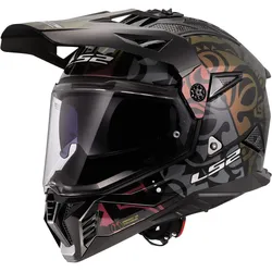 LS2 MX702 Pioneer II Rangi Endurohelm schwarz - M (57/58)