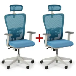 Bürostuhl GAM 1+1 GRATIS, blau