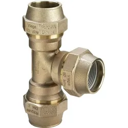 T-Stück VIEGA 9051 276119, 20mm, gleichseitig, Rotguss